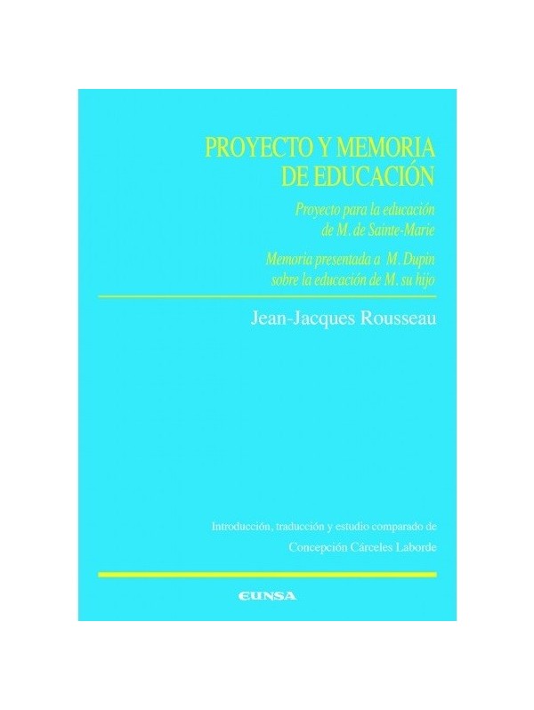 Proyecto y memoria de educación
