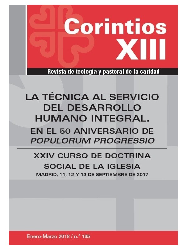 La técnica al servicio del desarrollo humano integral. Corintios XIII-165