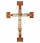 Cristo Sacerdote con cruz roja 47cm.
