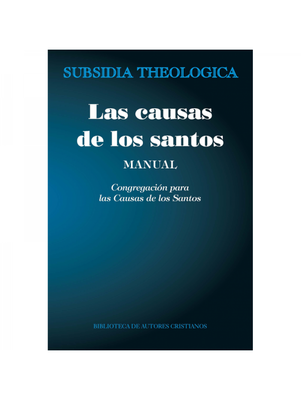 Las causas de los santos. Manual