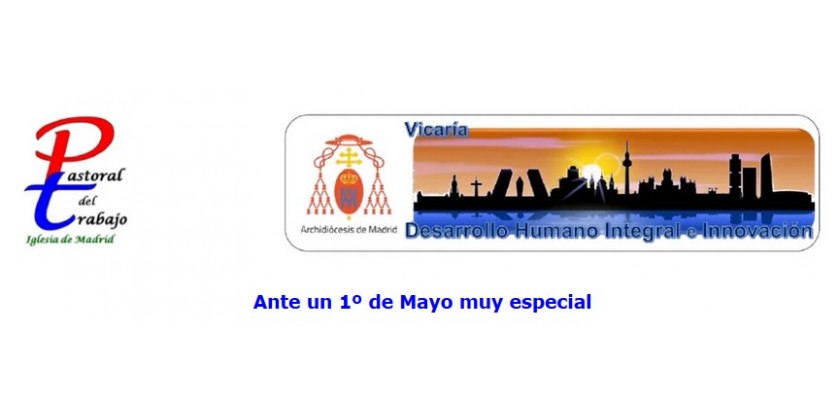 1º mayo 2020. Comunicado Pastoral Trabajo Madrid
