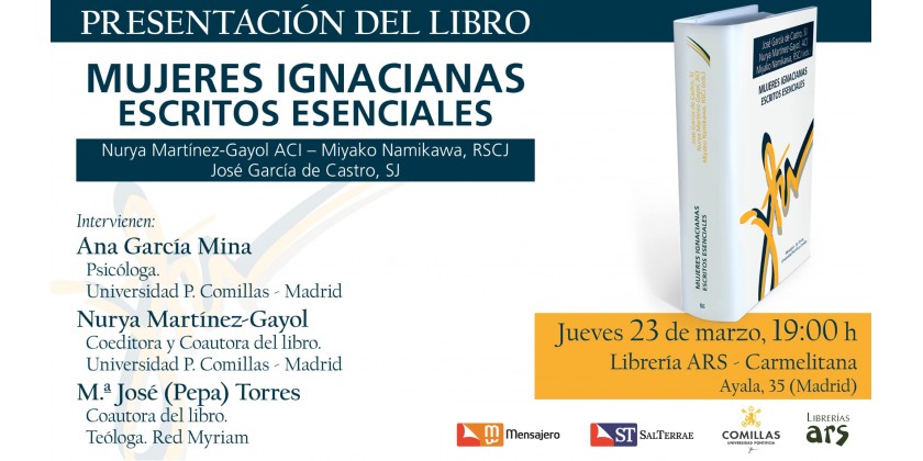 Presentación del libro Mujeres Ignacianas en Madrid