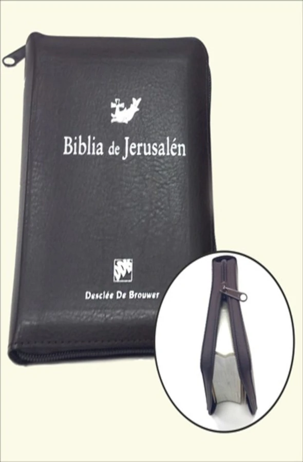 Biblia de Jerusalén. Modelo 3 de bosillo con cremallera