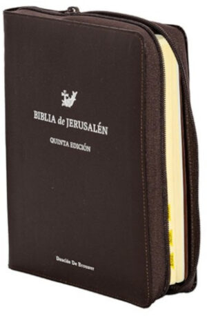 Biblia de Jerusalén. Modelo cremallera grande