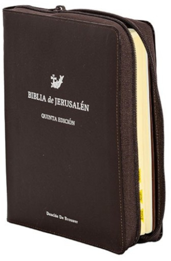 Biblia de Jerusalén. Modelo cremallera grande
