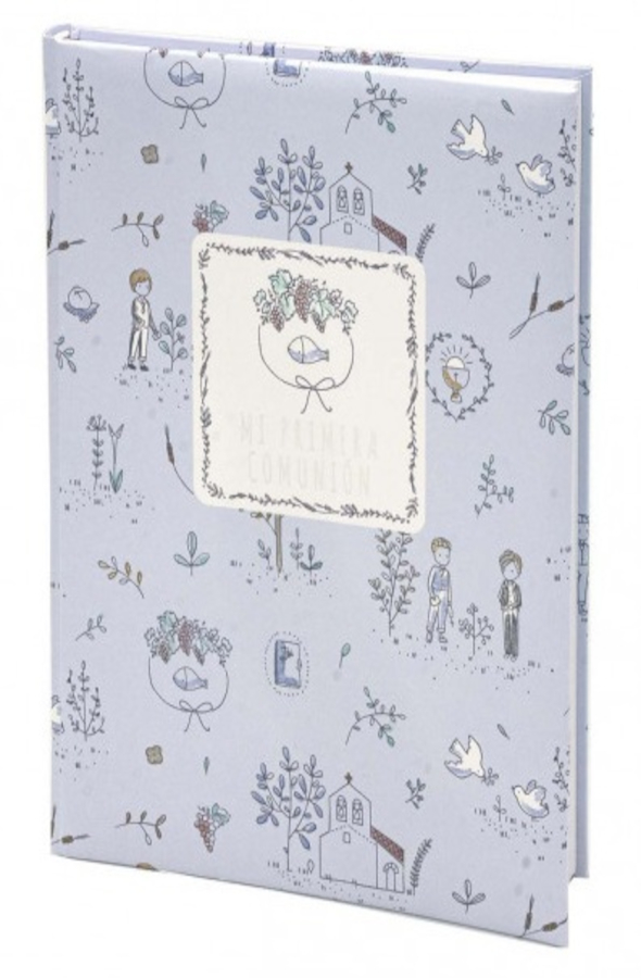 Libro recuerdos primera comunión niño