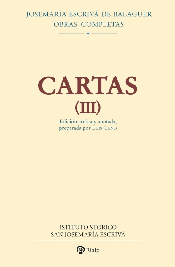 Cartas III (Edición crítico-histórica)