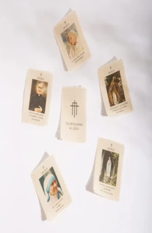 Estampas religiosas de Lino. DECRUX