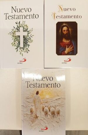 NUEVO TESTAMENTO (TRES PORTADAS DIFERENTES)