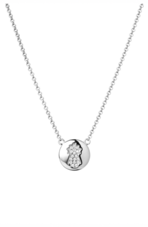 Gargantilla plata Virgen Pilar