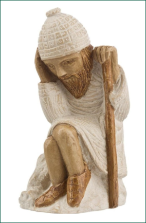 San José 10 cm petite creche d'autun