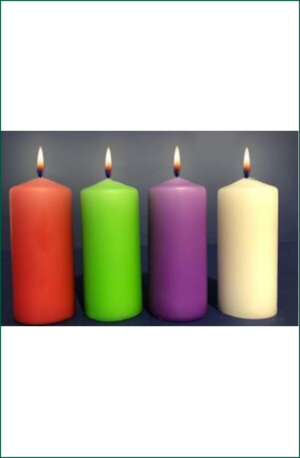 Juego Adviento de 4 colores