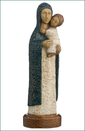 Virgen Eleousa 19 cm.