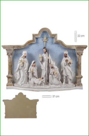 Misterio 1 Pieza con columnas y reyes