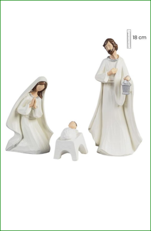 MISTERIO 3 PIEZAS 18 CM